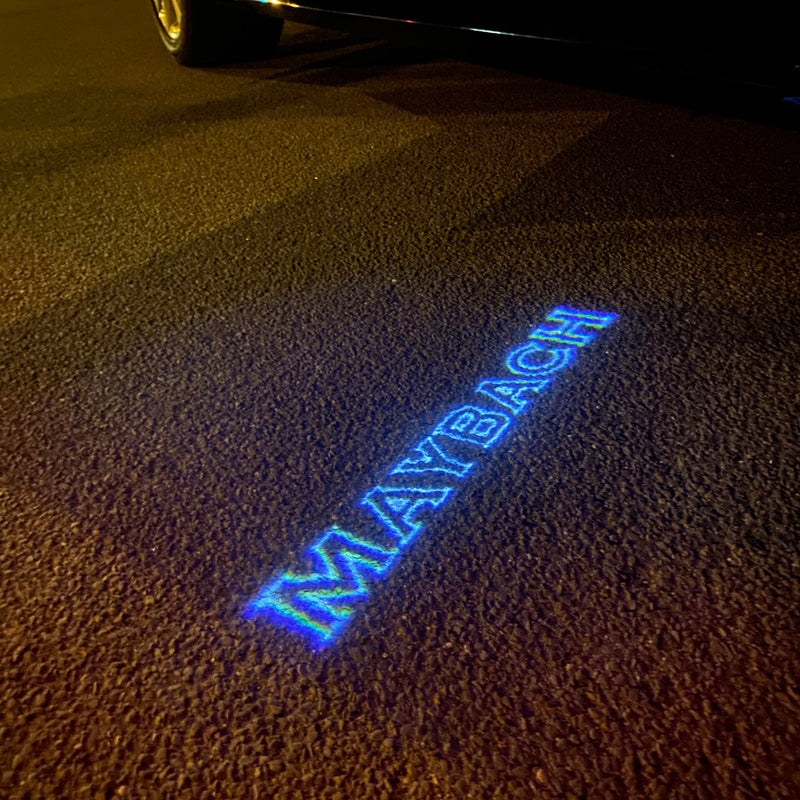 MAYBACH LOGO PROJECTOT LIGHTS Nr.1322 (Menge 1 = 2 Logofolien /2 Türleuchten）