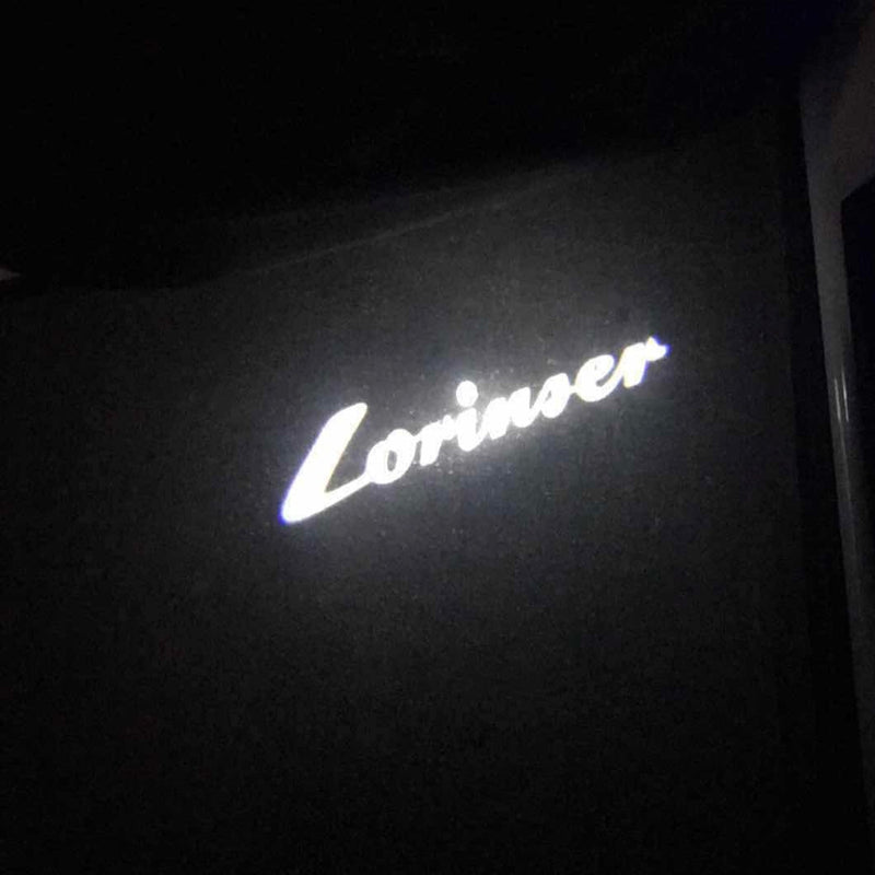 LORINSER LOGO PROJECTOT LIGHTS Nr.1334(quantità 1 = 2 pellicole logo /2 luci porta）