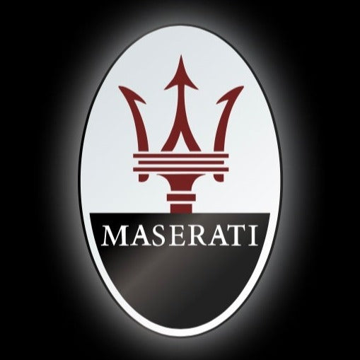 Maserati Original LOGO PROJECROTR LIGHTS Nr.17 (Menge 1 = 1 Satz/2 Türleuchten) 