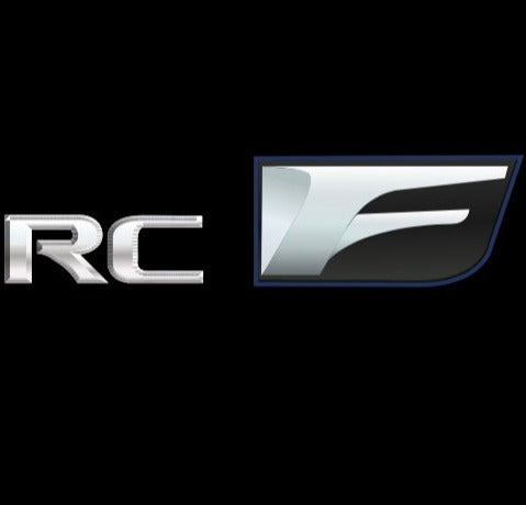 LEXUS RC F LOGO PROJECROTR LIGHTS Nr.07 (quantity 1 = 1 sets/2 door li ...