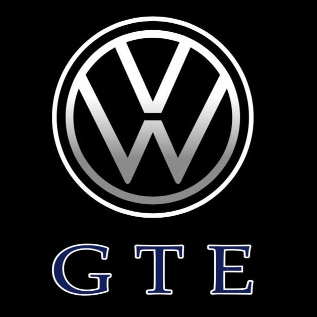 Volkswagen Türleuchten GTE Logo Nr. 097 (Menge 1 = 2 Logo-Folien / 2 Türleuchten）