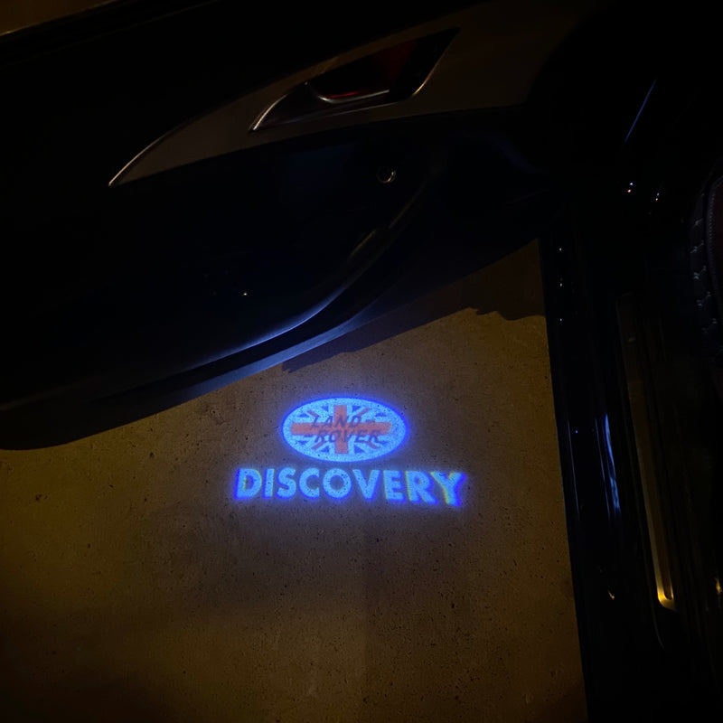 Land Rover DISCOVERY LOGO PROJECROTR LIGHTS Nr.1121 (quantità 1 = 1 set/2 luci porta)