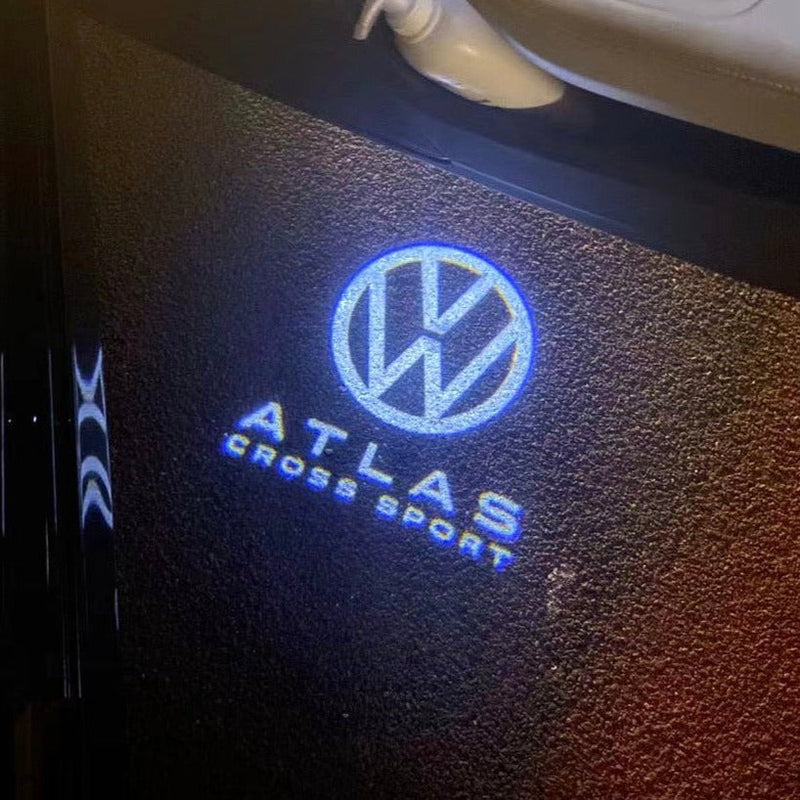 Volkswagen Luci porta ATLAS CROSS SPORT Logo Nr. 173 (quantità 1 = 2 pellicole logo / 2 luci porta)