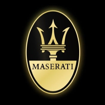 Maserati Original LOGO PROJECROTR LIGHTS Nr.04 (Menge 1 = 1 Satz/2 Türleuchten) 