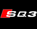 AUDI SQ3 LOGO PROJECTOT LIGHTS Nr.57  (quantity 1 = 2 Logo Films /2 door lights）