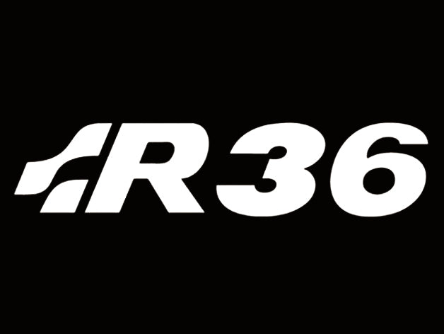 Volkswagen Türleuchten R36 Logo Nr.23 (Menge 1 = 2 Logofolien /2 Türleuchten） 