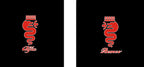 Alfa Romeo Biscione snake LOGO PROJECTOT LIGHTS Nr.66 (quantity  1 =  2 Logo Film /  2 door lights)