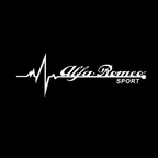 Alfa Romeo Sport LOGO PROJECTOT LIGHTS Nr.104 (quantity  1 =  2 Logo Film /  2 door lights)