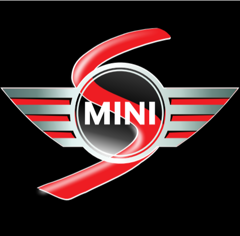 MINI S LOGO PROJECROTR LIGHTS Nr.53 (quantità 1 = 2 pellicole logo / 2 luci porta) 