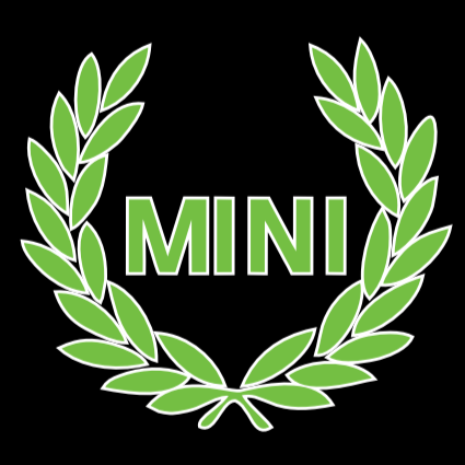 MINI ORIGINAL LOGO PROJECROTR LIGHTS Nr.90 (quantity  1 =  2 Logo Film /  2 door lights)