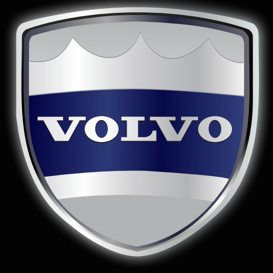 Volvo Original   LOGO PROJECROTR LIGHTS Nr.58 (quantity  1 =  2 Logo Film /  2 door lights)