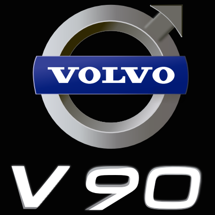 Volvo V 90  LOGO PROJECROTR LIGHTS Nr.47 (quantity  1 =  2 Logo Film /  2 door lights)