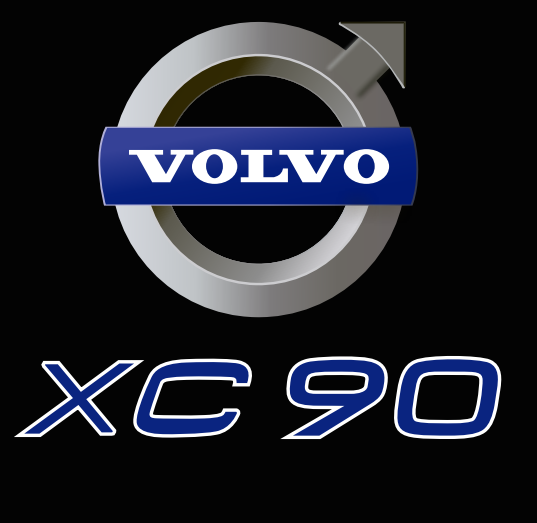 Volvo XC 90  LOGO PROJECROTR LIGHTS Nr.22 (quantity  1 =  2 Logo Film /  2 door lights)