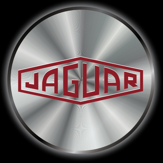 JAGUAR Original LOGO PROJECROTR LIGHTS Nr.10 (quantity 1 = 1 sets/2 door lights)
