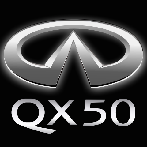 INFINITI QX50 LOGO PROJECROTR LIGHTS Nr.73 (quantity 1 = 1 sets/2 door lights)